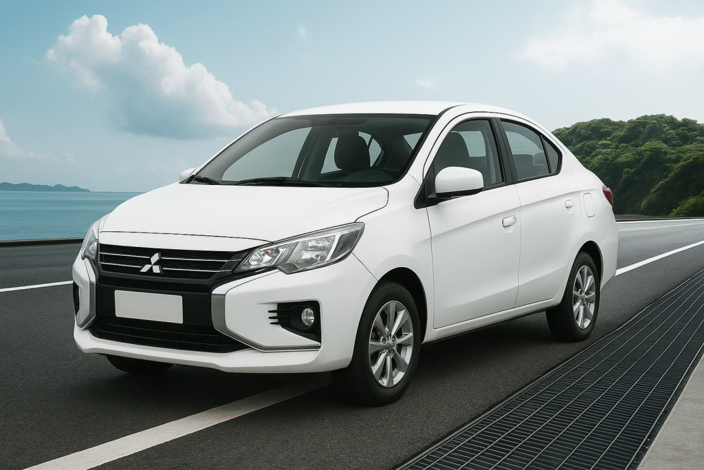 Mitsubishi Attrage Car Rental In Dubai