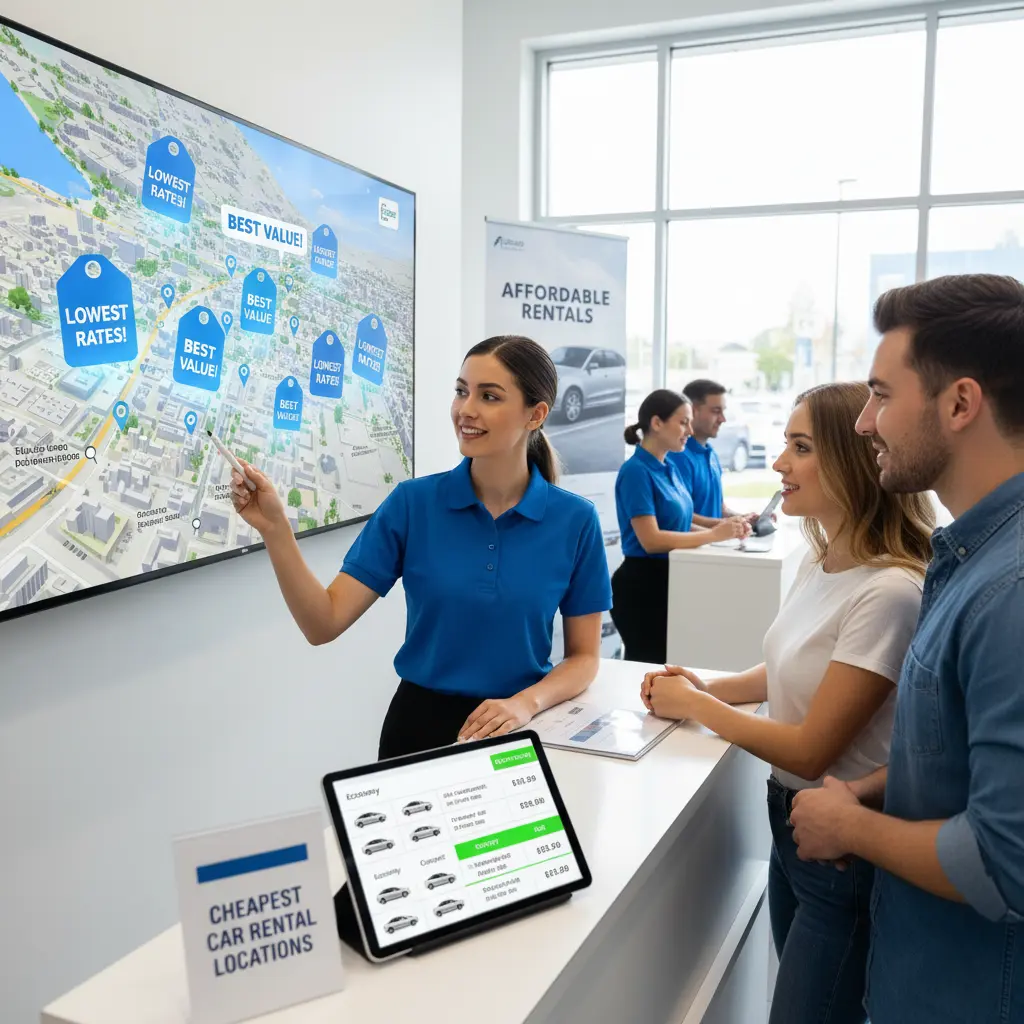 Cheapest Car Rental Locations