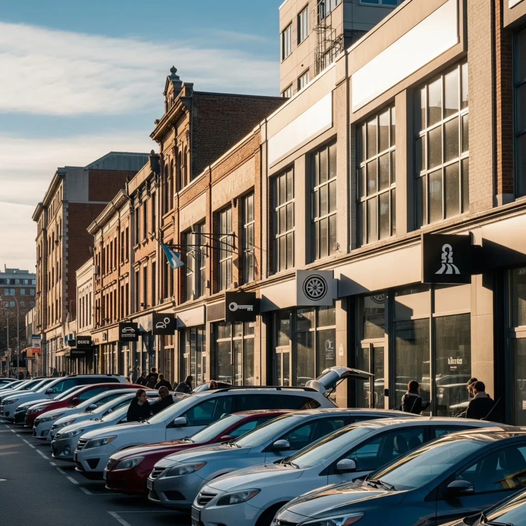 neighborhood car rental offices