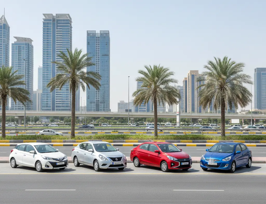 Economy Cars for Daily Hire in Dubai