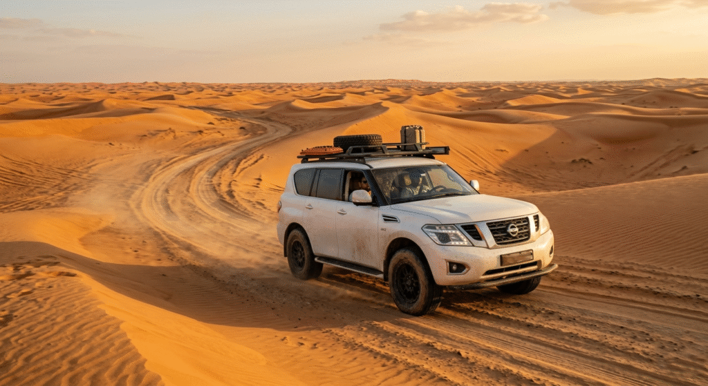 Best Desert Roads using Nissan Patrol